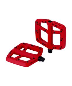 Flatpedal Decoder Composite matt rot 101 x 115mm, 22 Pins pro Pedal, M3