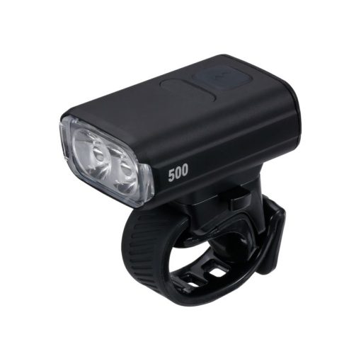 Frontlicht NanoStrike 500 Lumen, USB-C 6 Modi, Akkuanzeige, Alu