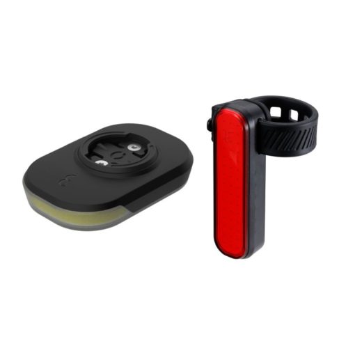 Lichtset Slice 300 + BLS-255 Signal Garmin+Wahoo Insert, Akkuanzeige