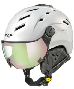 CP Ski CAMURAI Helmet pearlwhite shiny/white shiny / Visor Nr. 29 M
