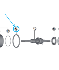 Shimano Bague à billes SG-C6000-8CD 3/16"x26