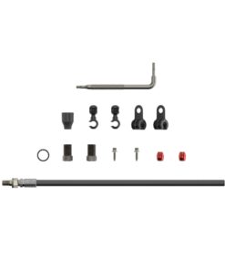 Bremsleitung - Threaded Inline Crimp 2000mm, Elixir / Guide (A1) / Level TL
 (inc. crimp & fittings) 
 Kompatibel für: 
 - Elixir 5/7/9/R/CR/X0 
 - Guide RSC (A1),Guide R/RS (A1) 
 - DB5 
 - Level TL