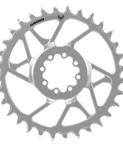 Kettenblatt Eagle 90 34Z T-Type 3mm Offset Direct Mount Stahl silber
 including 8 bolts