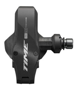 TIME XPRO 12, Carbon Silver inkl. ICLIC free cleats
 Carbon body and Titanium spindle 
 max. 90 Rider weight