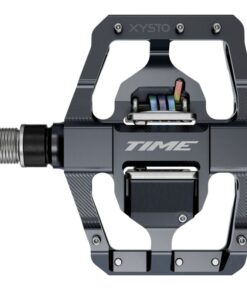 TIME Xysto Gravity Pedal inkl. ATAC standard cleats
 Aluminum body and Titanium spindle