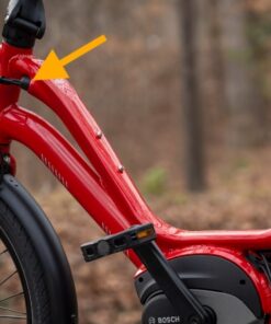 Kabeldurchführungsschutz 
 Kompatible Velos: NBD S5i, NBD P8i, GSD Gen 3 S10, GSD Gen 3 R14, GSD Gen 3 P00