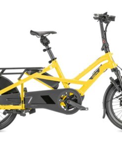 GSD S10 Gen 3, Cargo Line 545Wh Gelb School Bus Yellow/Dark Grey
 Das neue GSD hebt das Familien-Elektro-Lastenrad auf eine ganz neues Level. Intelligenter als je zuvor und mit einem überarbeiteten Rahmen, der für ein maximales Systemgewicht von 210 kg ausgelegt ist, hilft es Ihnen, zwei geliebte Kinder und den wöchentlichen Lebensmitteleinkauf mit neuer Leichtigkeit mitzuführen - aber es hat eine ähnliche Länge wie ein normales Fahrrad und bleibt überraschend handlich. 
 
 <b>Was macht es zu einem S10?</b> 
 
  Das Bosch® Smart System mit dem Kiox 300 Farbdisplay verbessert Ihr eBike-Erlebnis mit intelligenten Funktionen für Diebstahlschutz, individuelle Anpassung der Fahrt, Navigation und mehr!   Das Anti-Blockier-System von Bosch ermöglicht sichereres und effizienteres Bremsen   Für zwei Batterien vorbereitet, bereit für intensive Nutzung und lange Strecken von bis zu 196 km   Shimano® Deore 1 x 10-Gang-Übersetzung für feine, effiziente Schaltvorgänge