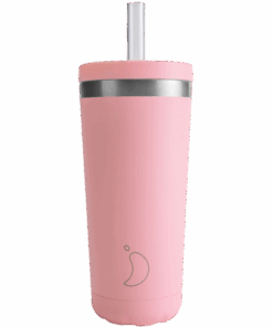 Chilly's Original Straw Coffee Cup 500ml Pastel Pink