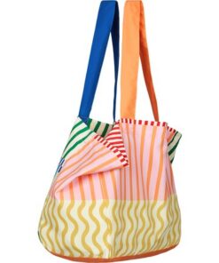 Dock & Bay Foldable Bag Medium stripe up your life