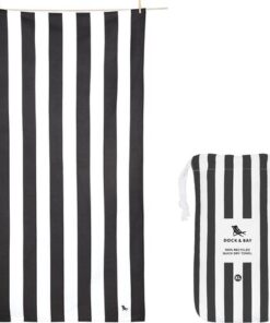 Dock & Bay Beach Towels Large kamari charcoal