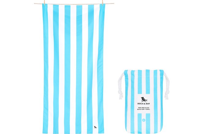 Dock & Bay Beach Towels Large tulum blue Dock & Bay Beach Towels Large tulum blue