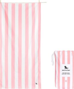 Dock & Bay Beach Towels Large malibu pink