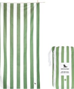 Dock & Bay Beach Towels X-Large cayman olive