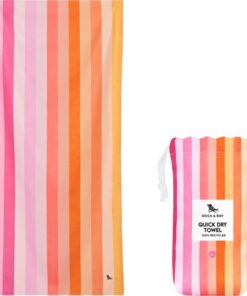 Dock & Bay Beach Towels Large miami sorbet