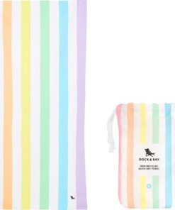 Dock & Bay Beach Towels X-Large unicorn waves