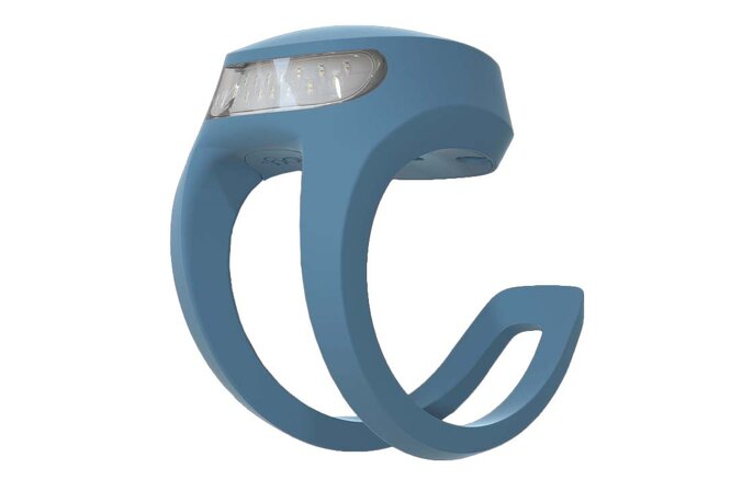 Knog Feu arrière Frog V3 new denim blue Knog Feu arrière Frog V3 new denim blue