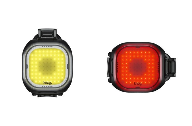 Knog Jeu de lampe Blinder Mini Square black Knog Jeu de lampe Blinder Mini Square black