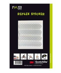 Fasi réflecteur feuille 3M auto-collant rayures blanc