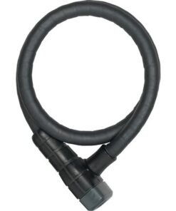 Abus Antivol à câble en acier Microflex 6615K/85 avec support SCMU 6K noir