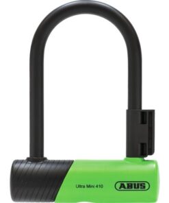 Abus Antivol à anse Ultra Mini 410K 150x140 avec support SH Ultra Mini vert/noir