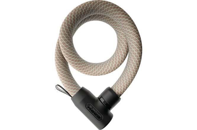 Abus Antivol à chaîne Yarnit 4004K/110 sans support sand stone Abus Antivol à chaîne Yarnit 4004K/110 sans support sand stone