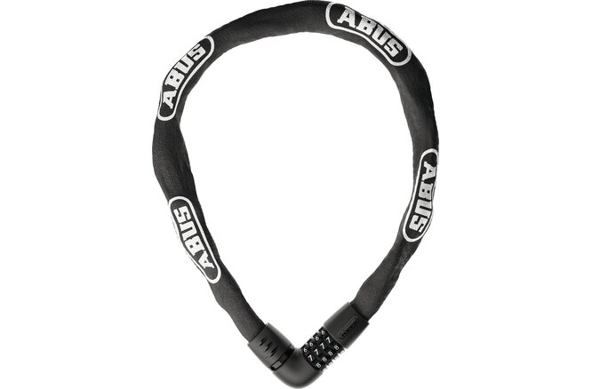 Abus Antivol à chaîne Tresor 6806C/85 Code sans support noir Abus Antivol à chaîne Tresor 6806C/85 Code sans support noir