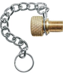 SKS Nipple à emboîter avec chaînette pour valve Presta
