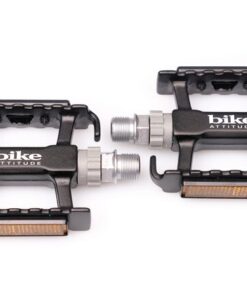 Bike Attitude Pédale VTT LU-C19 9/16" alu noire