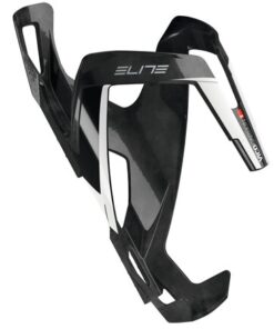 Elite Porte-bidon Vico Carbon glossy noir-blanc