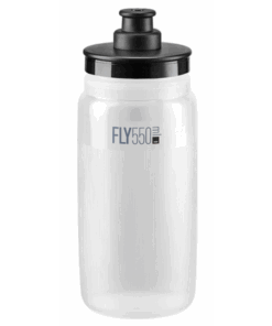 Elite Bidon Fly Tex 550 ml clear avec couvercle noir