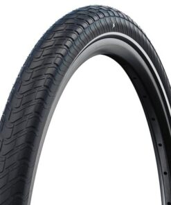 Schwalbe Pneu Motion Big Apple 20x2.15 Addix Green rigide avec bande réfléchisannte black