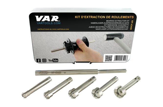 VAR Kit d'extraction de roulements de moyeux VAR Kit d'extraction de roulements de moyeux
