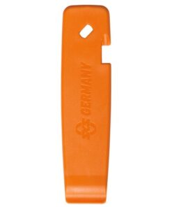 SKS Jeu de démonte-pneu 3 pièces SV-clé et AV-échappeur de pression inclus orange