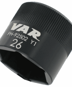 VAR Douille à face plate pour capuchon de fourche 26 mm noir FH-92502