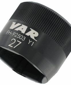 VAR Douille à face plate pour capuchon de fourche 27 mm noir FH-92503