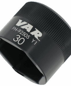 VAR Douille à face plate pour capuchon de fourche 30 mm noir FH-92505