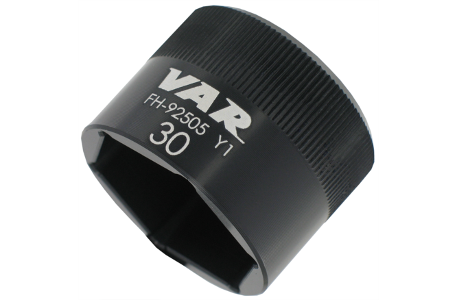 VAR Douille à face plate pour capuchon de fourche 30 mm noir FH-92505 VAR Douille à face plate pour capuchon de fourche 30 mm noir FH-92505