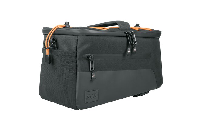 SKS Sacoche porte-bagage Infinity Urban Trunkbag sangles velcro sans adaptateur noir SKS Sacoche porte-bagage Infinity Urban Trunkbag sangles velcro sans adaptateur noir