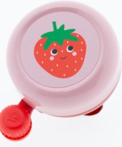 Widek Sonnette d'enfants Strawberry acier rose laquée une pièce par carte