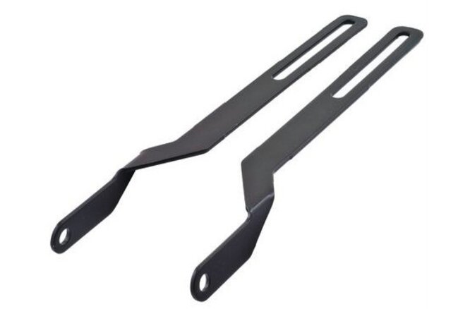 Pletscher Support porte-bagage montage oeillets 205 mm par paire noir Pletscher Support porte-bagage montage oeillets 205 mm par paire noir