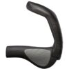 Bike Attitude Poignées D3 Gel 135x22 mm vis. gris/noir avec bouchons