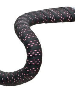 Bike Ribbon Guidoline Drops noir avec gouttes roses