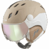 CP Ski CORAO+ Helmet platin soft touch / Visor Nr.23 S