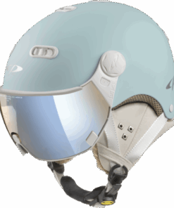 CP Ski Women CARACHILLO Helmet softlightblue soft touch / Visor Nr.56 M