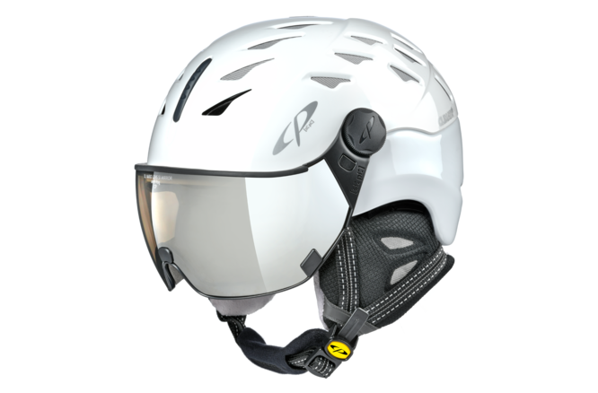 CP Ski CUMA Helmet white shiny/white shiny / Visor Nr. 23 M CP Ski CUMA Helmet white shiny/white shiny / Visor Nr. 23 M