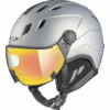 CP Ski CORAO+ Helmet grey silver soft touch Visor Nr.27 S