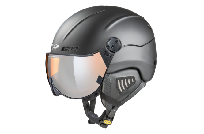 CP Ski New CAMURAI Helmet black satinato / Visor Nr.16 M CP Ski New CAMURAI Helmet black satinato / Visor Nr.16 M