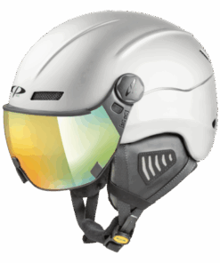 CP Ski New CAMURAI Helmet pearlwhite shiny / white shiny SOTT / Visor Nr.27 L
