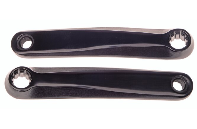 Manivelle 170 mm alu sans vis BNI noir Manivelle 170 mm alu sans vis BNI noir