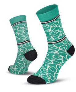 Le Patron Bicycle Socks celeste 35-38
